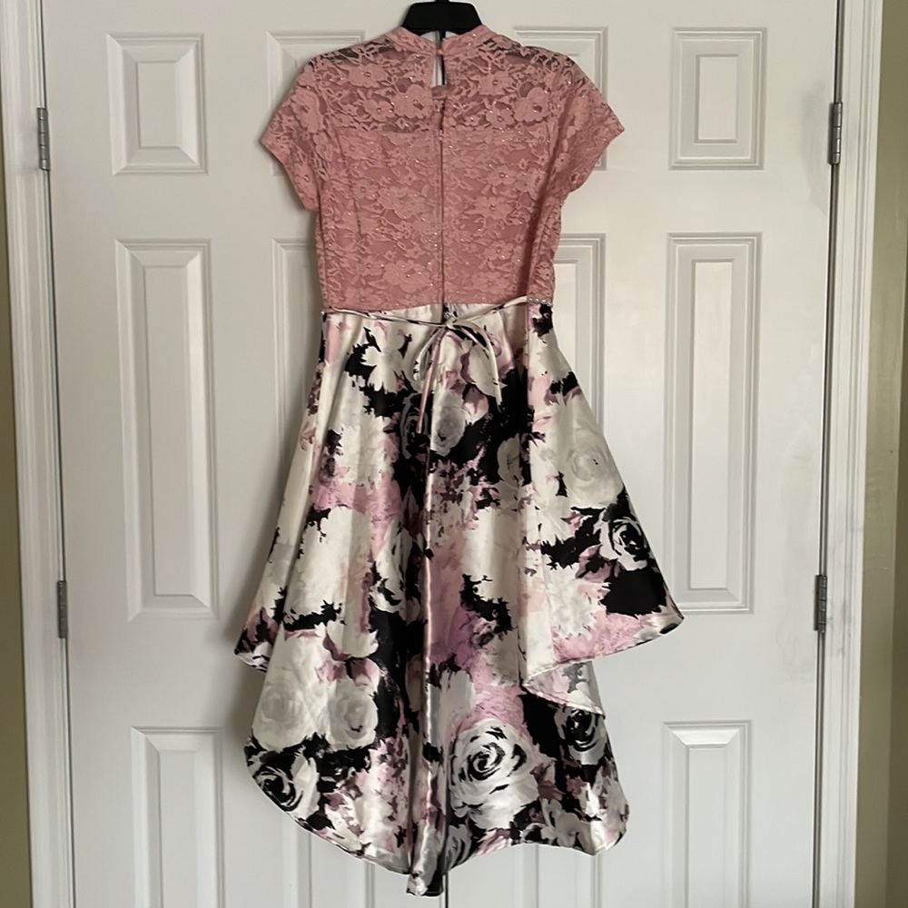 Speechless Gorgeous high low floral girls dress size 18.5 - Picture 2 of 16